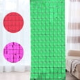 thumbnail image 4 of 2Pcs Square Foil Fringe Backdrop Curtain Tinsel Curtain Backdrop for Birthday, Wedding, Party Decor, 4 of 5