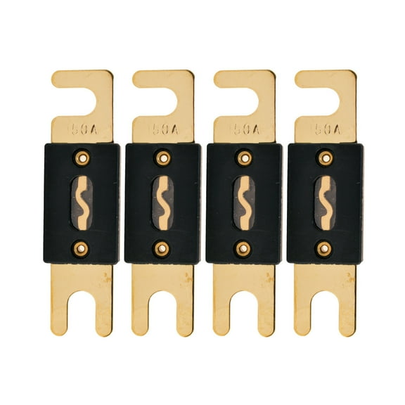 High-Quality Gold Plated 150A Amp ANL Fuse (4 Pack)