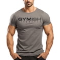 thumbnail image 2 of Gymish Gym Therapy Workout T-Shirt for Men – Funny Gym Shirt, Men's Workout Clothes, Athletic Gym Wear, Warm Grey, 3X-Large, 2 of 2