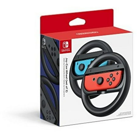 Nintendo Switch Joy-Con Wheel (Set of 2) (Nintendo Switch Best Accessories)