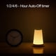 thumbnail image 3 of Luz de noche LED, lámpara de noche multicolor de 360°, lámpara de noche recargable con control remoto de brillo ajustable táctil para dormitorio, habitación de niños y, 3 of 5