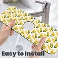 thumbnail image 6 of Pofeuu Corn On The Cob Print Splash Guard for Sink Faucet Sink Gadgets-Splash Guard Behind Faucet Drip Catcher for Kitchen, Bathroom,Sink Mat, 6 of 7