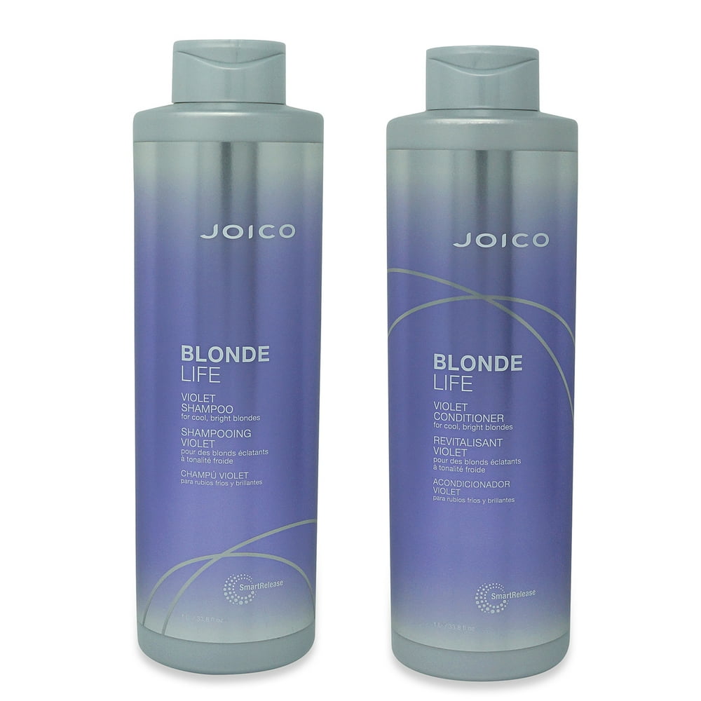 Joico Blonde Life Violet Shampoo & Conditioner Liter DUO