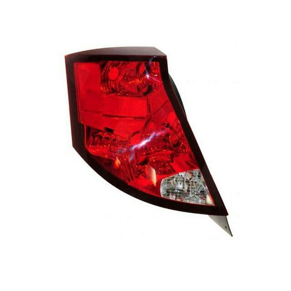 Left Tail Light Assembly - Compatible with 2003 - 2007 Saturn Ion Sedan 2004 2005 2006