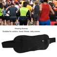 thumbnail image 4 of Sports Waist Bag, Large Capacity Waterproof Breathable Nylon Waist Pouch for Outdoor Running Cycling Workout, 4 of 8