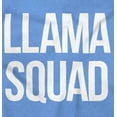 thumbnail image 2 of Llama Squad Save The Drama Alpaca BFF Women's Long Sleeve T Shirt Brisco Brands M, 2 of 6