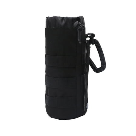 

Molle Water Bottle Holder Professional Water Bottle Pouch Bag Hydration Carrier for Travel Hiking with D-Ring Hook