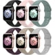 thumbnail image 1 of Paquete de 6 correas deportivas compatibles con Apple Watch Band 42 mm 44 mm 45 mm, correas de silicona suave impermeables compatibles con Iwatch Apple Watch Serie, 1 of 5