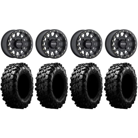 Method 401 Bdlk 15 Wheels Bk 5+2 33 Carnivore Tires Can-Am Maverick X3 / Honda Pioneer 1000 / Talon Method 401 Bdlk 15 Wheels Bk 5+2 33 Carnivore Tires Can-Am Maverick X3 / Honda Pioneer 1000 / Talon