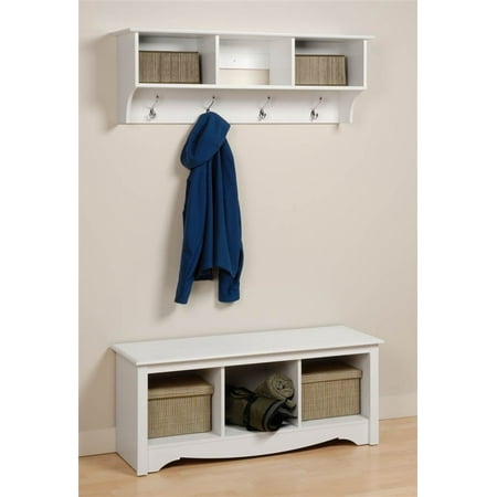 Entryway Home Cubbies Bench And Shelf Set Walmart Com