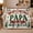 Merry Christmas Papa Home'S Thoughtful, variant on Life Is Better Papa Nearby Rustic Farmhouse, Festive Holiday Scene, Warm Flannel Blanket for Ranch House and Living Room, Art Lovers Father's Day Gift, Artistic Home Decor