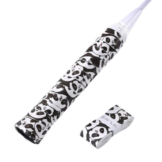 Badminton Racket Handle Cover Nonslip Racket Grip Cartoon Racket Tennis W1A