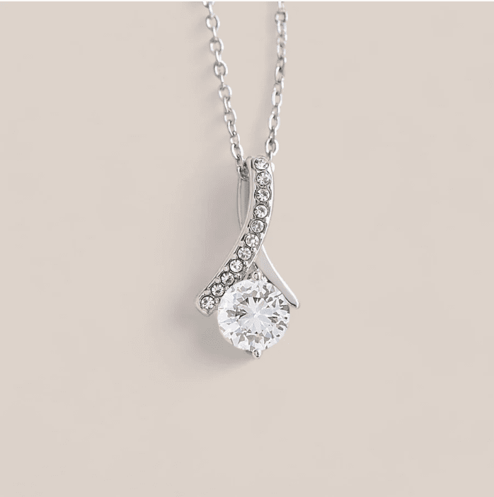 Jewelry, Necklace, Mother's Day Gift, I Love You Mom, I really Do, Alluring Beauty Necklace Gift To Mom From Daughter Son, Gold Alluring Necklace