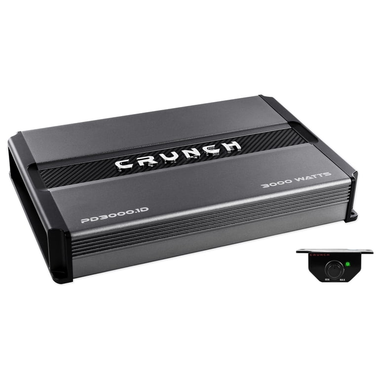 Crunch PD3000.1D 3000 Watt Mono Car Stereo Amplifier Class D Pro