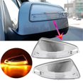 thumbnail image 3 of Luz de señal de giro ZHCH Para espejo retrovisor lateral derecho Para W164 W204 W639 ML300 ML320 ML500 C250 C300 C350 blanco, 3 of 5
