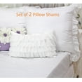 thumbnail image 3 of Queen's House 2 Pcs Euro Shams Blancs, 3 of 5