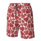 thumbnail image 4 of Balery Hearts Traje de Baño Estilo Hawaiano para Hombre, Shorts de Secado Rápido con Bolsillos-Small, 4 of 6