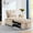 taupe, variant on Single Sofa Bed | Premium Velvet, Sturdy Frame | Relaxing