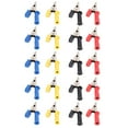 thumbnail image 1 of 5Set Test Leads Clips Brass PVC Car Battery Charging Tests Clamp with 4mm Jacks for Wires, 1 of 5