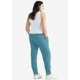 thumbnail image 2 of ellos Women's Plus Size French Terry Drawstring Sweatpants, 2 of 3