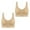 Beige, variant on Padded Bras Women Padded Bra Feature V-Neck Nursing Bra Style W-1768 Beige XL