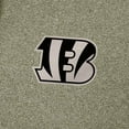 thumbnail image 4 of Men's Antigua Olive Cincinnati Bengals Effortless Full-Zip Hoodie Jacket, 4 of 4