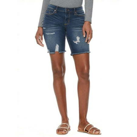 Scoop Easy Bermuda Denim Shorts Women's