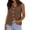 Brown, variant on Womens Sweater Vest Spring Tops Cute Summer Sleeveless Cardigan Casual Knit Button Up Tank Tops