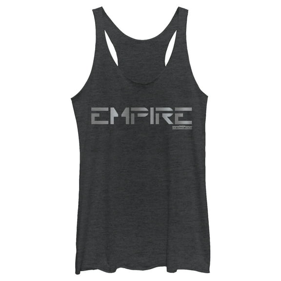 Women's Star Wars Jedi: Fallen Order Empire Label Racerback Tank Top Black Heather X Small