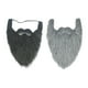 thumbnail image 3 of Barba postiza larga Yinane para Disfraz de Carnaval Gris Negro, 3 of 8