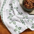 thumbnail image 3 of Hometrends Geo Stripe 1-Piece 100% Cotton Kitchen Towel, Multicolor, 16"x26", 3 of 5