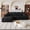 Black, variant on MAYEERTY 166 Inch U‑Shaped Cloud Sectional Sofa, Modern Minimalist Plush Corduroy Deep‑Seat Corner Couch, No Assembly Required for Living Room Apartment Bedroom