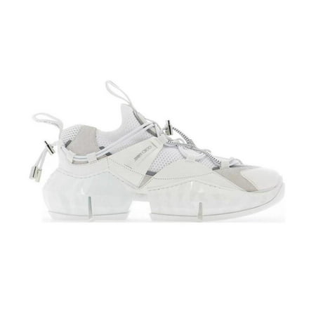 Jimmy Choo Women's Leather 'Diamond' Sneakers White