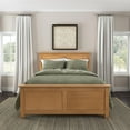 thumbnail image 2 of Homestyles Oak Park 66.5" Traditional Wood Queen Panel Bed in Brown, 2 of 9