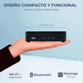 thumbnail image 3 of Computadora Escritorio Mini PC ECS LIVA Z5 Intel Core I5 1335U 16GB DDR4 SSD 512GB Monitor 27" 1ms 120Hz Teclado Mouse WiFi 6 W11H-T Oficina, estudio y hogar, 3 of 5