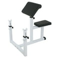 thumbnail image 2 of ZENY Arm Curl Weight Bench Adjustable Commercial Preacher Seated Dumbbell, 2 of 12