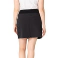 thumbnail image 3 of Greg Norman Women's Tennis Golf Skorts, Black, Large, 3 of 6