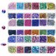 thumbnail image 3 of Qarigey 3 juegos de diamantes de imitación de materiales de vidrio con múltiples lados facetados para pinzas de decoración de uñas para Juegos de manicura, 3 of 6