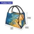 thumbnail image 2 of Balery Abstract Night Sky Tree Bolsa de Aislamiento Portátil – Bolsa de Almuerzo con Forro de Aluminio Mejorado, Funda Impermeable y Fácil de Limpiar para Picnic y Caja de Almuerzo, 2 of 6