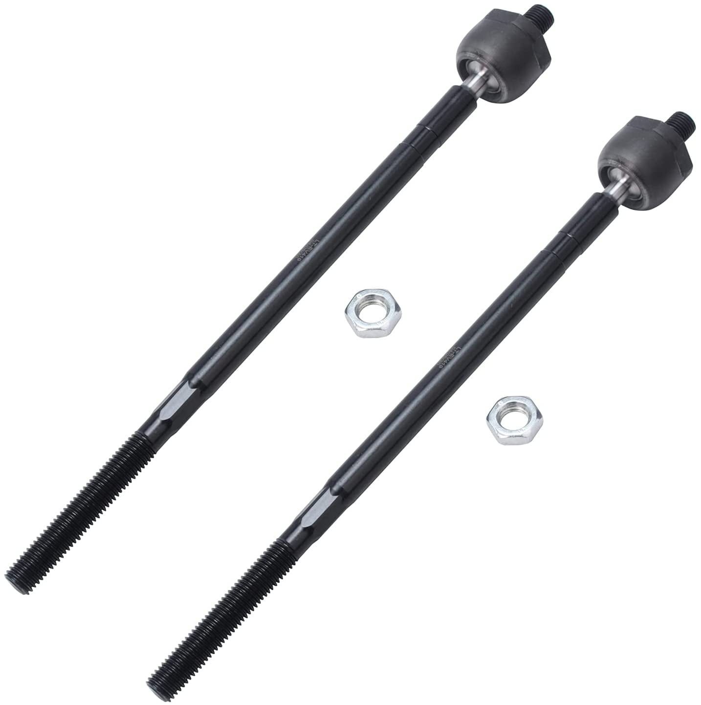 Detroit Axle - Front 6pc Tie Rods Kit for 00-06 Ford Focus, 4 Suspension Outer & Inner Tie Rod Ends 2 Boots 2000 2001 2002 2003 2004 2005 2006 Replacement