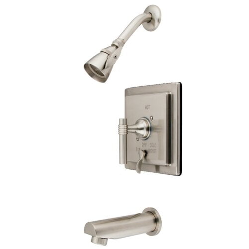 Kingston Brass Milano Single Handle Tub And Shower Faucet