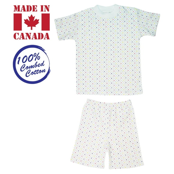 Exian Vals Kids 2-piece, T-Shirt & Elastic Shorts, 6 Years, Stars