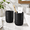 Black-2pcs, variant on Beige 2pcs Ceramic Toothbrush Holders Set for Bathroom Counter Organization