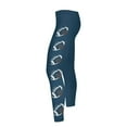 thumbnail image 4 of Hvot&aat Game Day Football Leggings for Women Football Season Yoga Pants Tight Peach Hip Stretch Pants, 4 of 7