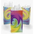 thumbnail image 2 of Tie Dye Paper Bags - Party Supplies - 12 Pieces, 2 of 2