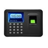 2.4" TFT Employee fingerprint Time Clock Attendance Time Clock Machine Employee Checking-in Recorder LCD Display USB Biometric