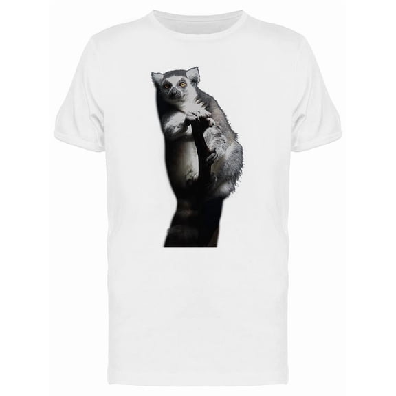 Lemur Sitted On A Branch Tee Men's -Image by Shutterstock