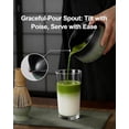 thumbnail image 5 of Matcha Whisk Set, 15oz Ceramic Matcha Set with Bowl and Bamboo Whisk, Scoop, (Chasen Holder) -Tea Towel, 5pcs Matcha Kit for Matcha Lovers, Sage Green, 5 of 9