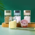 thumbnail image 4 of Salt Shakers with Press Button Moisture Proof Salt Shakers for Salt Sugar Spice Pepper  Blue Cone, 4 of 8