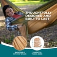 thumbnail image 4 of Bliss Hammocks Portable Travel Camping Hammock in a Bag W/ Tree Straps, 54-inch Wide, 300 lb. Capacity (Forest Green), 4 of 12